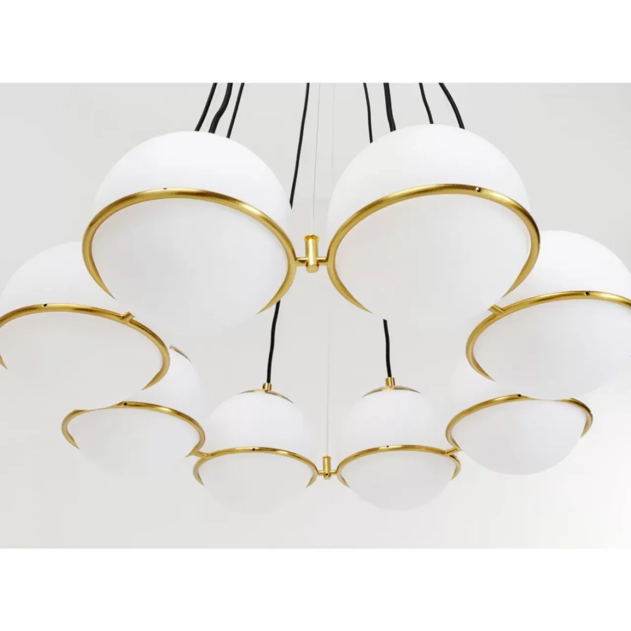 Hängeleuchten-KARE Design Hangeleuchte Globes Gold