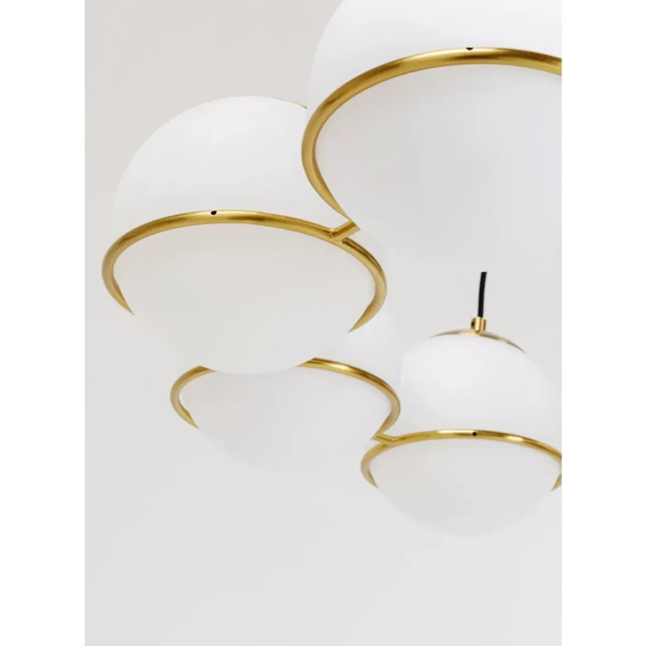 Hängeleuchten-KARE Design Hangeleuchte Globes Gold