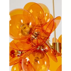 Hängeleuchten-KARE Design Hangeleuchte Globo Amber 79Cm
