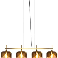 Hängeleuchten-KARE Design Hangeleuchte Golden Goblet Quattro O25Cm
