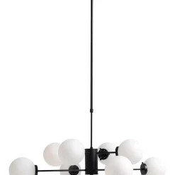 Hängeleuchten-KARE Design Hangeleuchte Heavenly Schwarz O98Cm