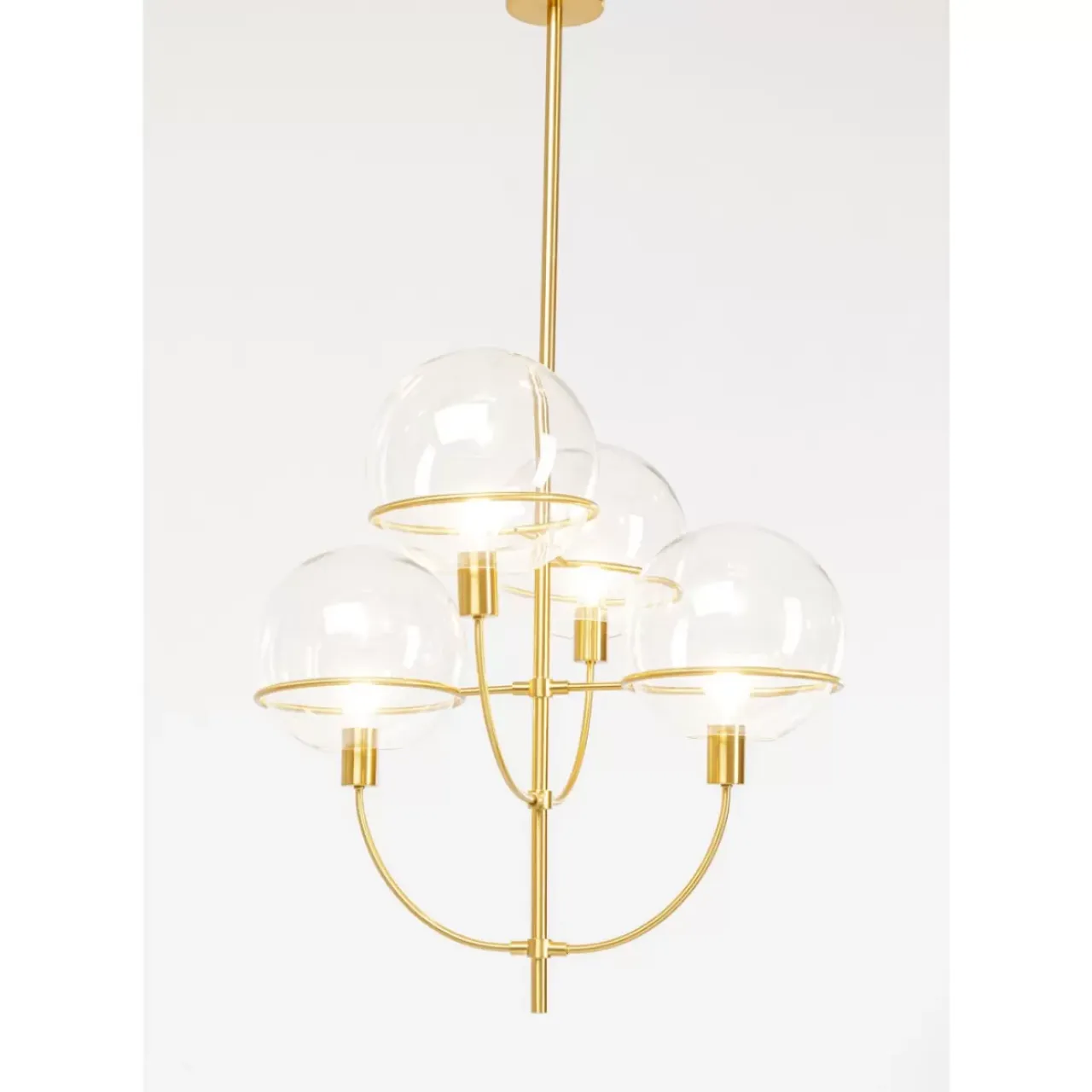 Hängeleuchten-KARE Design Hangeleuchte Lantern 4Er Brass