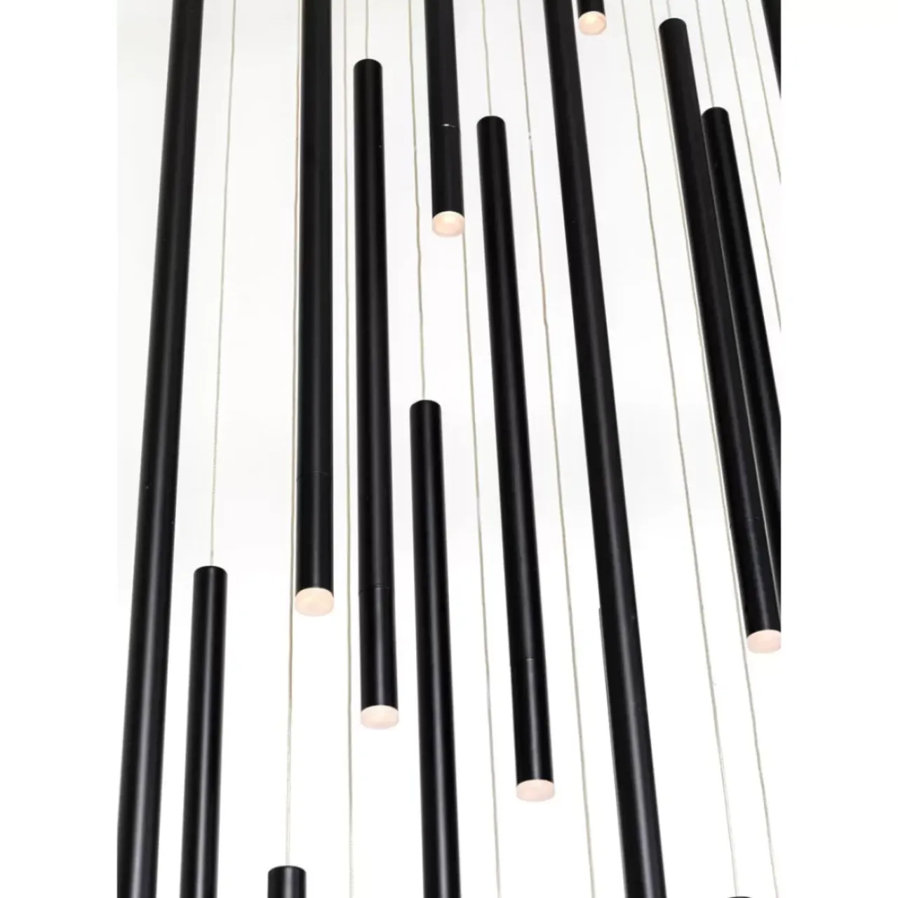 Hängeleuchten-KARE Design Hangeleuchte Living Vegas Deluxe Schwarz Matt Led