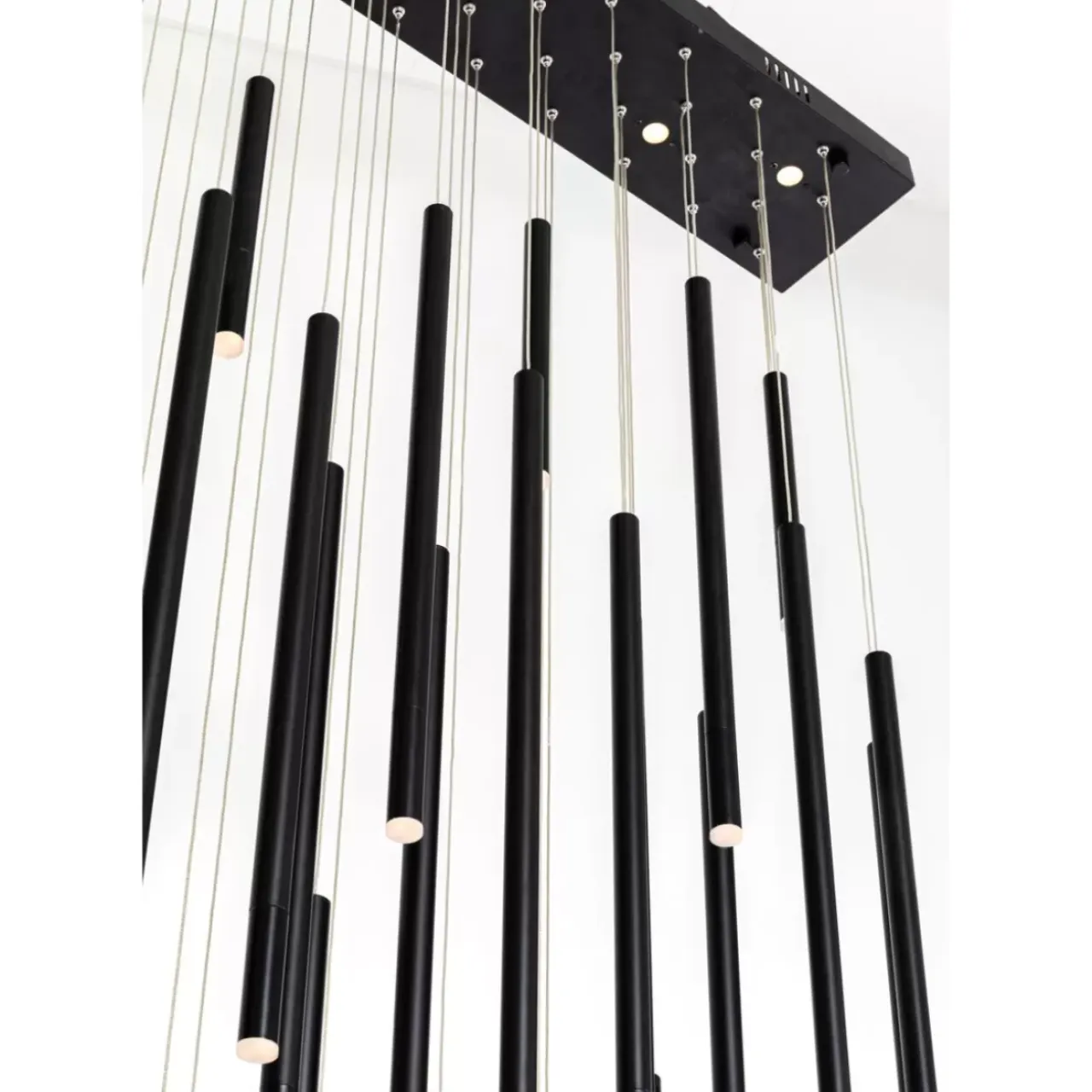 Hängeleuchten-KARE Design Hangeleuchte Living Vegas Deluxe Schwarz Matt Led