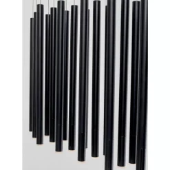 Hängeleuchten-KARE Design Hangeleuchte Living Vegas Schwarz Matt Led 120Cm