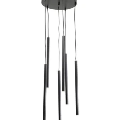 Hängeleuchten-KARE Design Hangeleuchte Living Vegas Rund Schwarz Matt O35Cm