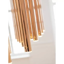 Hängeleuchten-KARE Design Hangeleuchte Living Vegas Brass Led