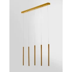 Hängeleuchten-KARE Design Hangeleuchte Living Vegas Classic Brass