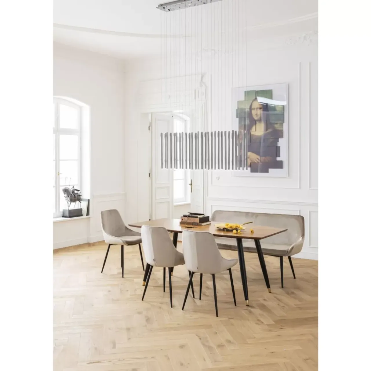 Hängeleuchten-KARE Design Hangeleuchte Living Vegas Chrome Led