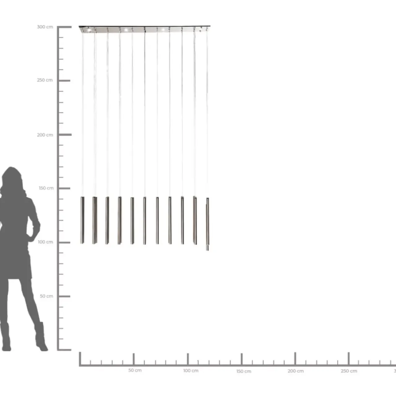 Hängeleuchten-KARE Design Hangeleuchte Living Vegas Chrome Led