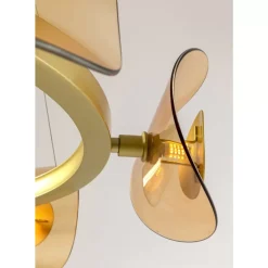 Hängeleuchten-KARE Design Hangeleuchte Mariposa Brass O81Cm