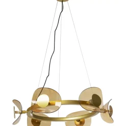 Hängeleuchten-KARE Design Hangeleuchte Mariposa Brass O81Cm