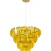 Hängeleuchten-KARE Design Hangeleuchte Mariposa Three Circle Brass O60Cm