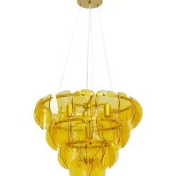 Hängeleuchten-KARE Design Hangeleuchte Mariposa Three Circle Brass O60Cm