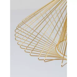 Hängeleuchten-KARE Design Hangeleuchte Modo Wire Round Gold