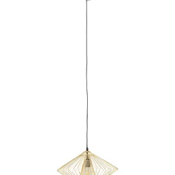 Hängeleuchten-KARE Design Hangeleuchte Modo Wire Round Gold