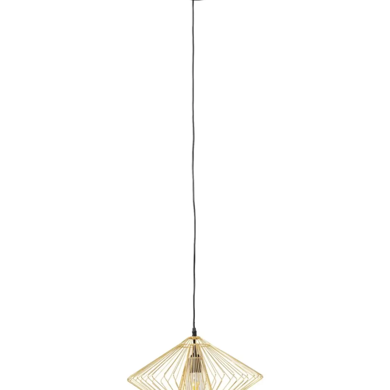 Hängeleuchten-KARE Design Hangeleuchte Modo Wire Round Gold