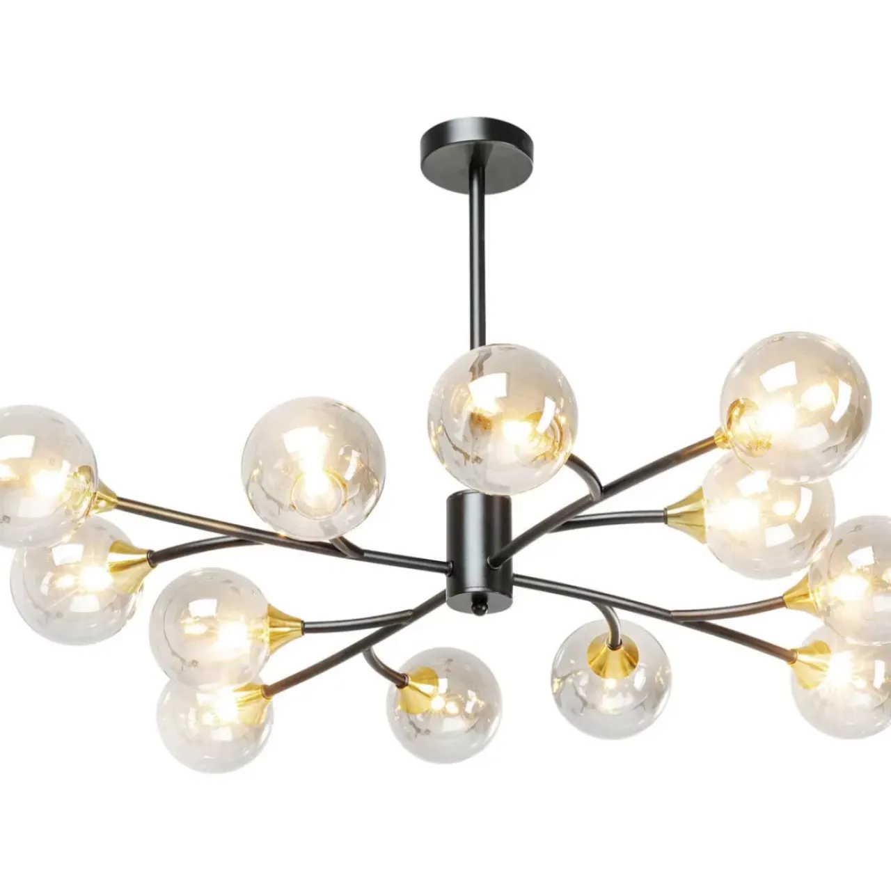 Hängeleuchten-KARE Design Hangeleuchte Molecules 12