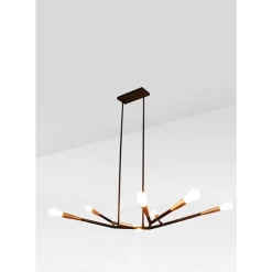 Hängeleuchten-KARE Design Hangeleuchte Monte Carlo Sette Copper