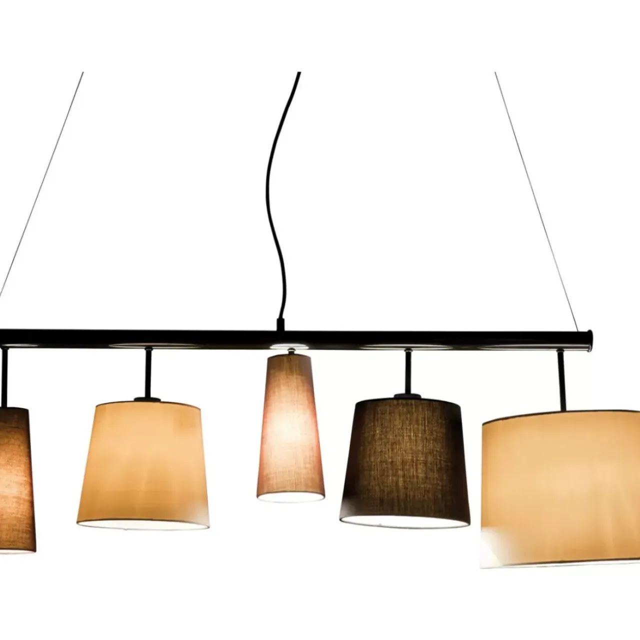 Hängeleuchten-KARE Design Hangeleuchte Parecchi Black 140