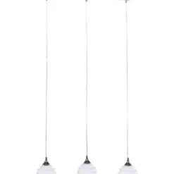 Hängeleuchten-KARE Design Hangeleuchte Ruffle Dining Weis