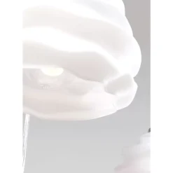 Hängeleuchten-KARE Design Hangeleuchte Ruffle Weis O 37Cm