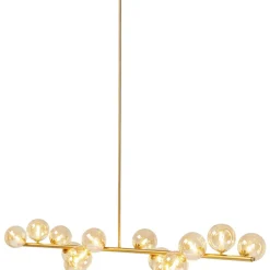 Hängeleuchten-KARE Design Hangeleuchte Scala Balls Brass 150Cm