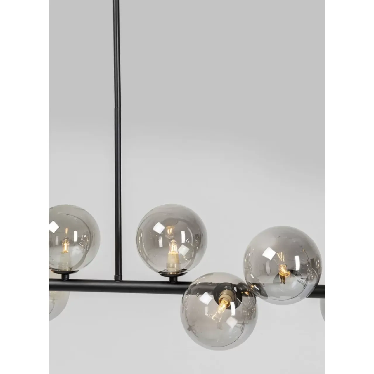 Hängeleuchten-KARE Design Hangeleuchte Scala Balls Schwarz 150Cm