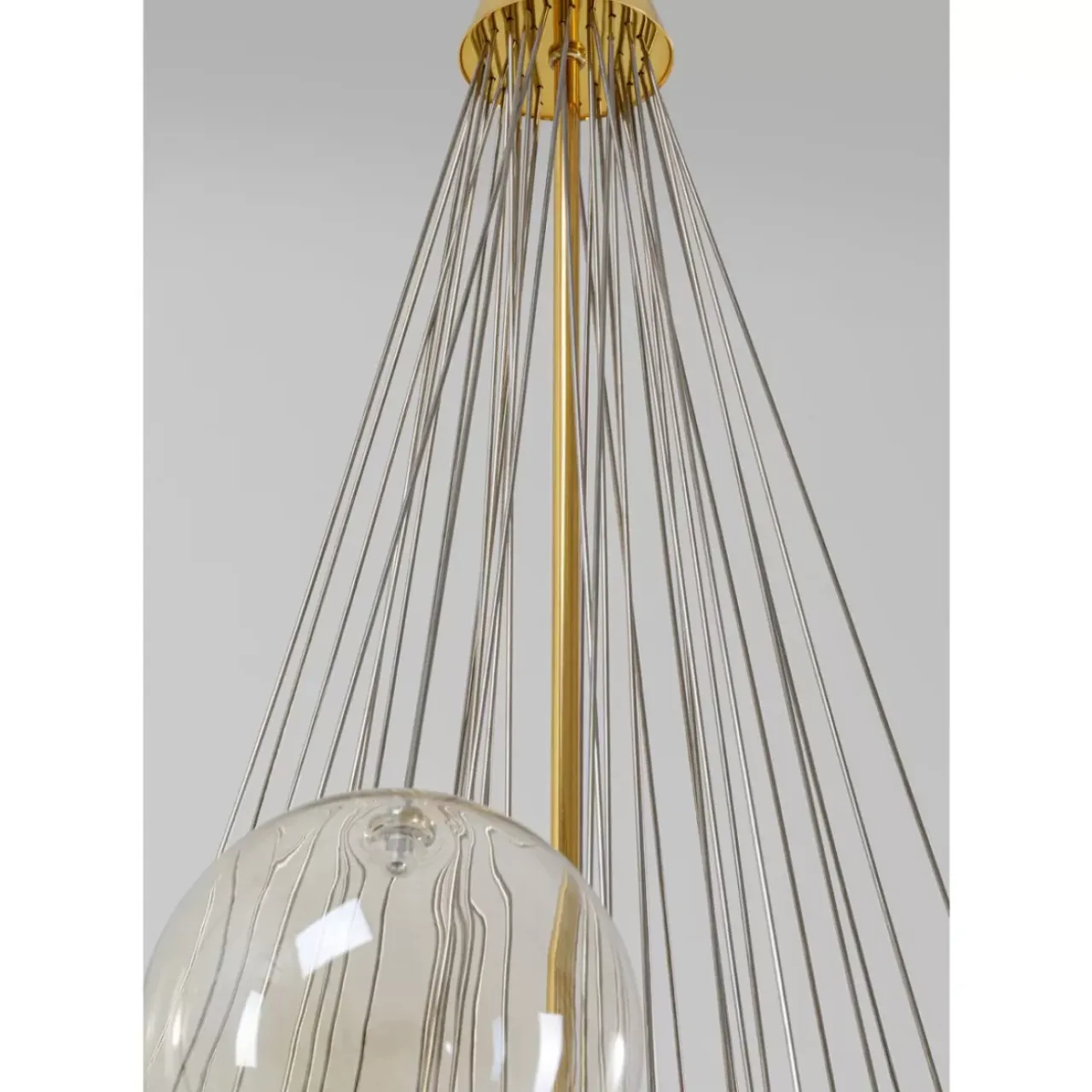 Hängeleuchten-KARE Design Hangeleuchte Snowballs Amber O50Cm