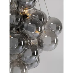 Hängeleuchten-KARE Design Hangeleuchte Snowballs Chrome O50Cm