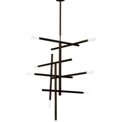 Hängeleuchten-KARE Design Hangeleuchte Sticks Brass