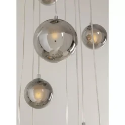 Hängeleuchten-KARE Design Hangeleuchte Symphony Chrome