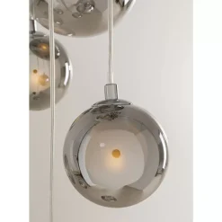 Hängeleuchten-KARE Design Hangeleuchte Symphony Chrome