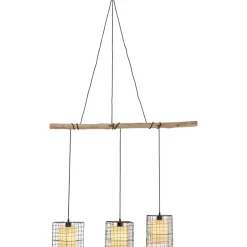 Hängeleuchten-KARE Design Hangeleuchte Three Grids 120Cm