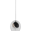 Hängeleuchten-KARE Design Hangeleuchte Wire Schwarz O35Cm