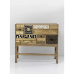 Kommoden & Sideboards-KARE Design Hochkommode Chalet Gold 13 Schube