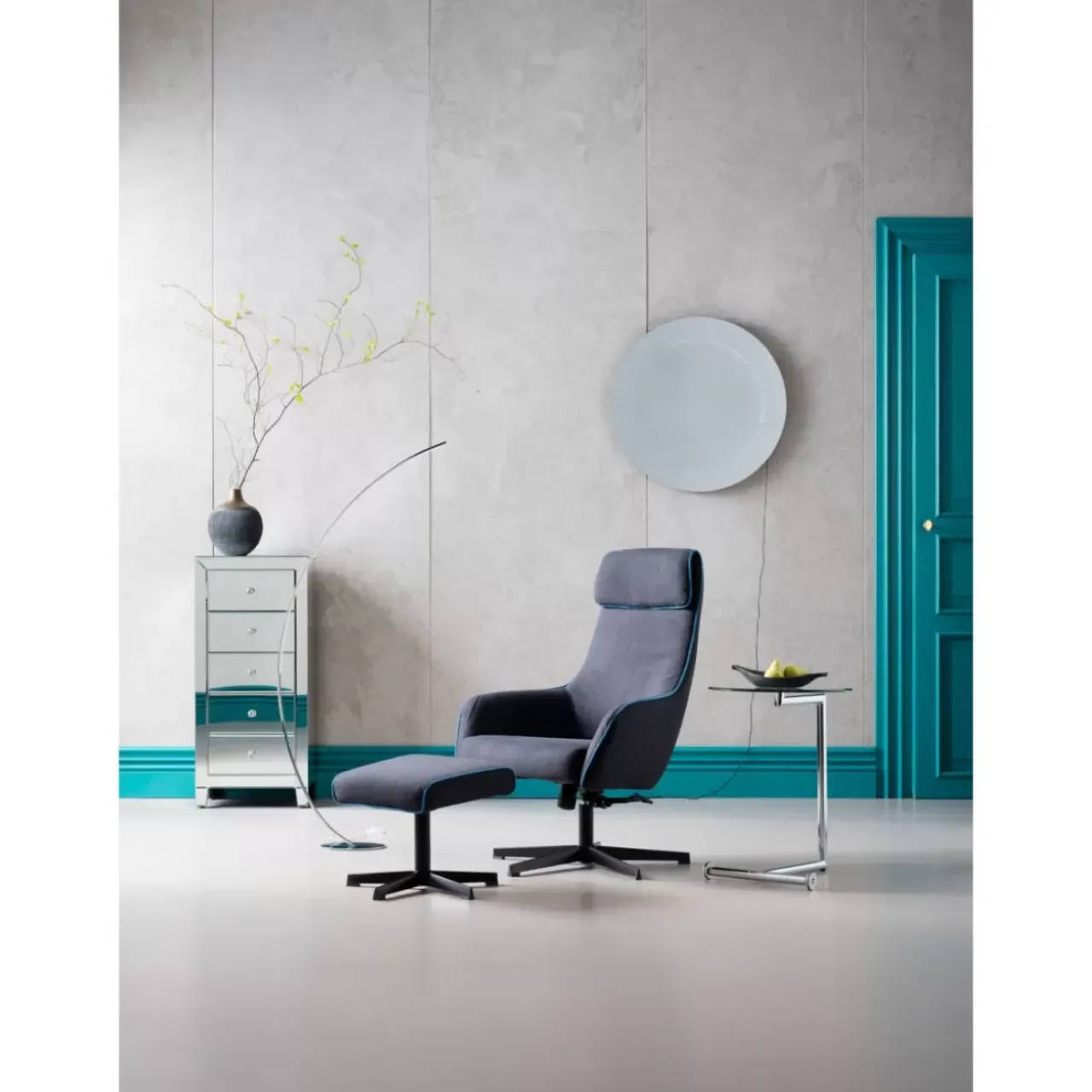 Kommoden & Sideboards-KARE Design Hochkommode Luxury 5 Schube