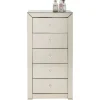 Kommoden & Sideboards-KARE Design Hochkommode Luxury Champagne 5 Schube