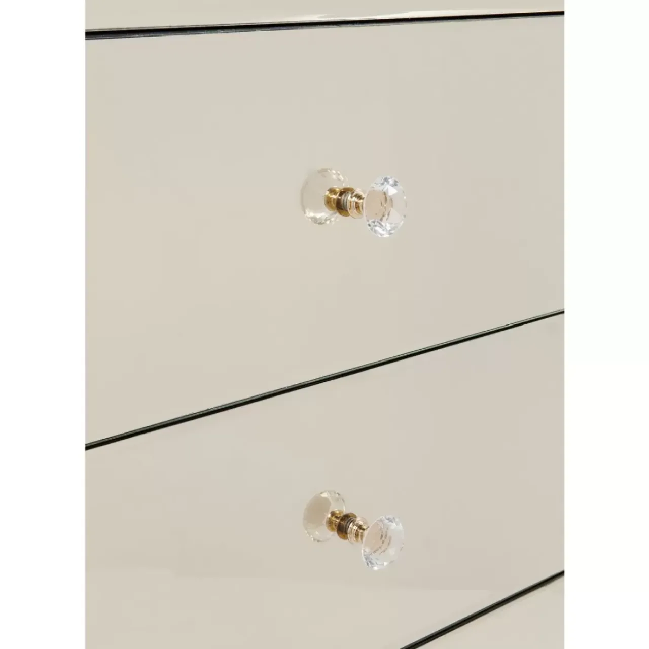 Kommoden & Sideboards-KARE Design Hochkommode Luxury Champagne 5 Schube