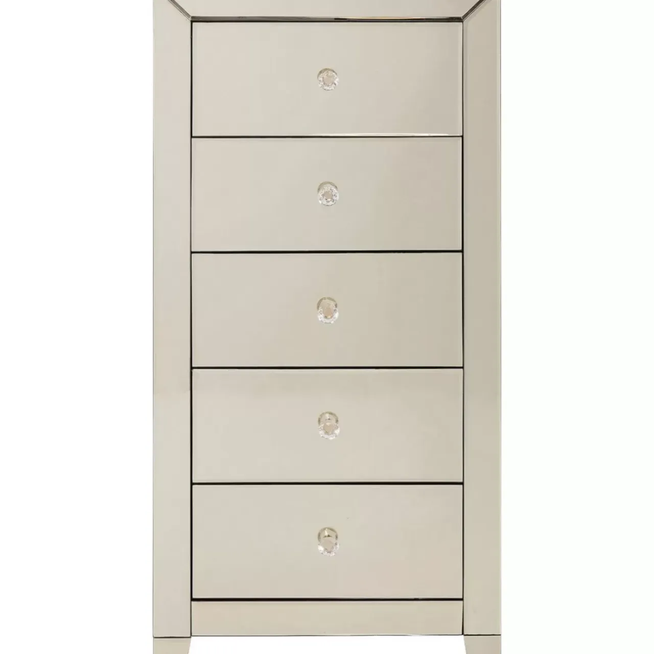 Kommoden & Sideboards-KARE Design Hochkommode Luxury Champagne 5 Schube
