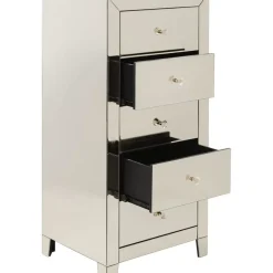 Kommoden & Sideboards-KARE Design Hochkommode Luxury Champagne 5 Schube