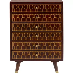 Kommoden & Sideboards-KARE Design Hochkommode Muskat 6 Schube