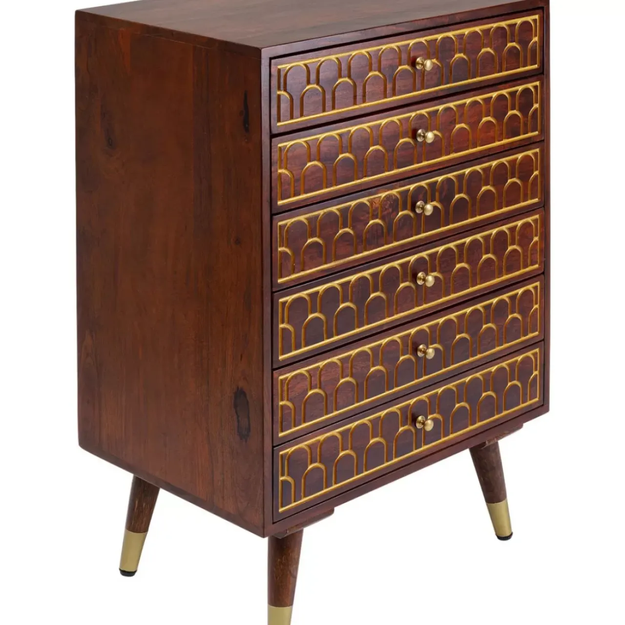 Kommoden & Sideboards-KARE Design Hochkommode Muskat 6 Schube