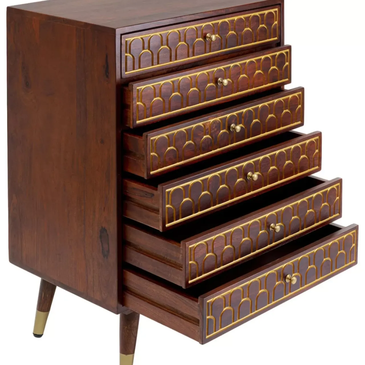 Kommoden & Sideboards-KARE Design Hochkommode Muskat 6 Schube