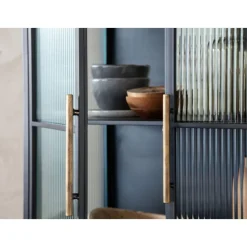 Regale-KARE Design Hochschrank La Gomera 2 Turen 3 Schube