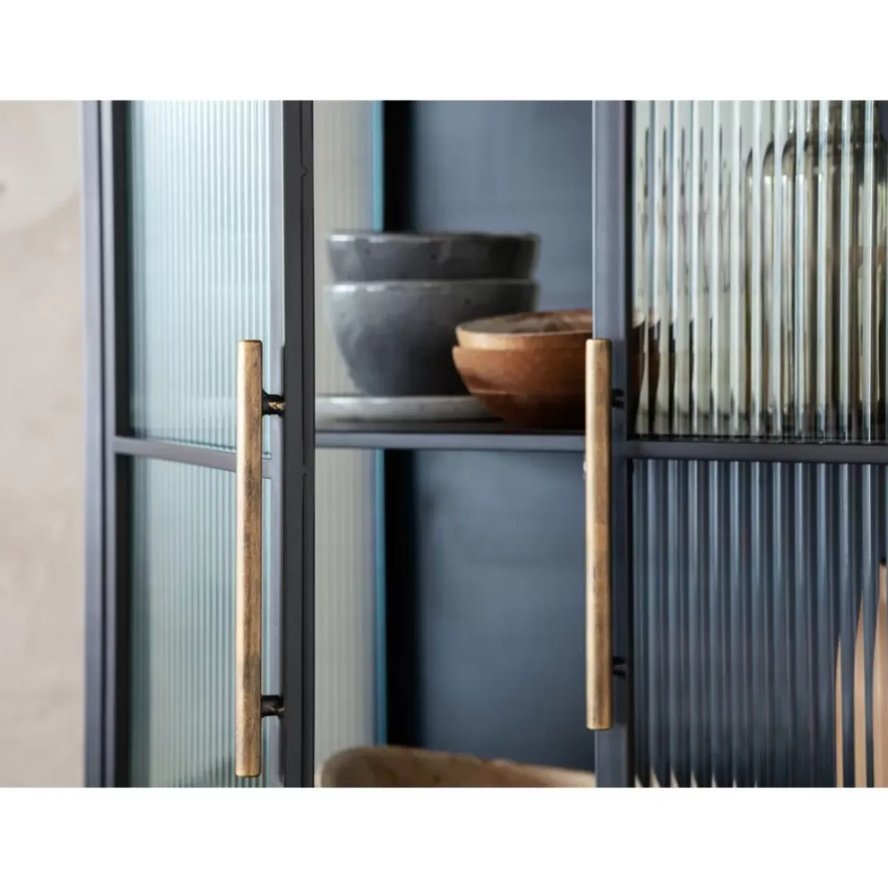 Regale-KARE Design Hochschrank La Gomera 2 Turen 3 Schube
