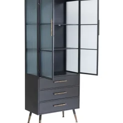 Regale-KARE Design Hochschrank La Gomera 2 Turen 3 Schube