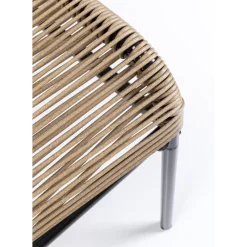 Outdoormöbel-KARE Design Hocker Acapulco Natur