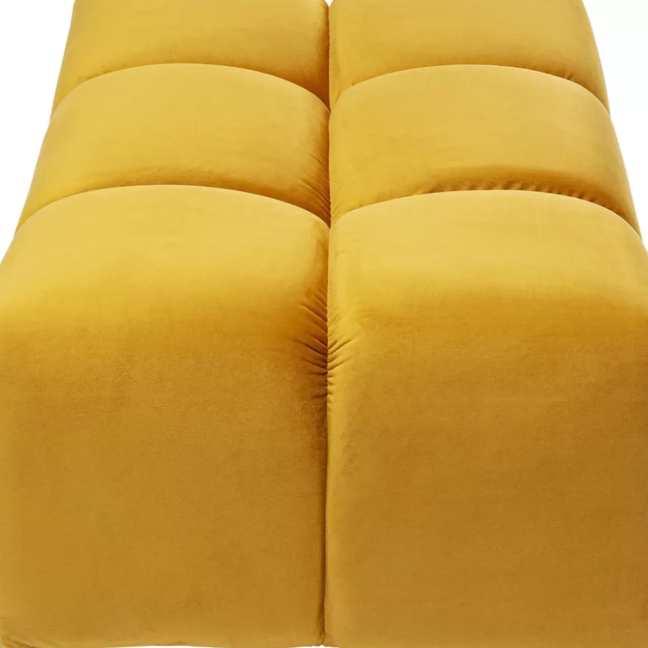 Sitzbänke-KARE Design Hocker Belami Velvet Amber 105X70Cm