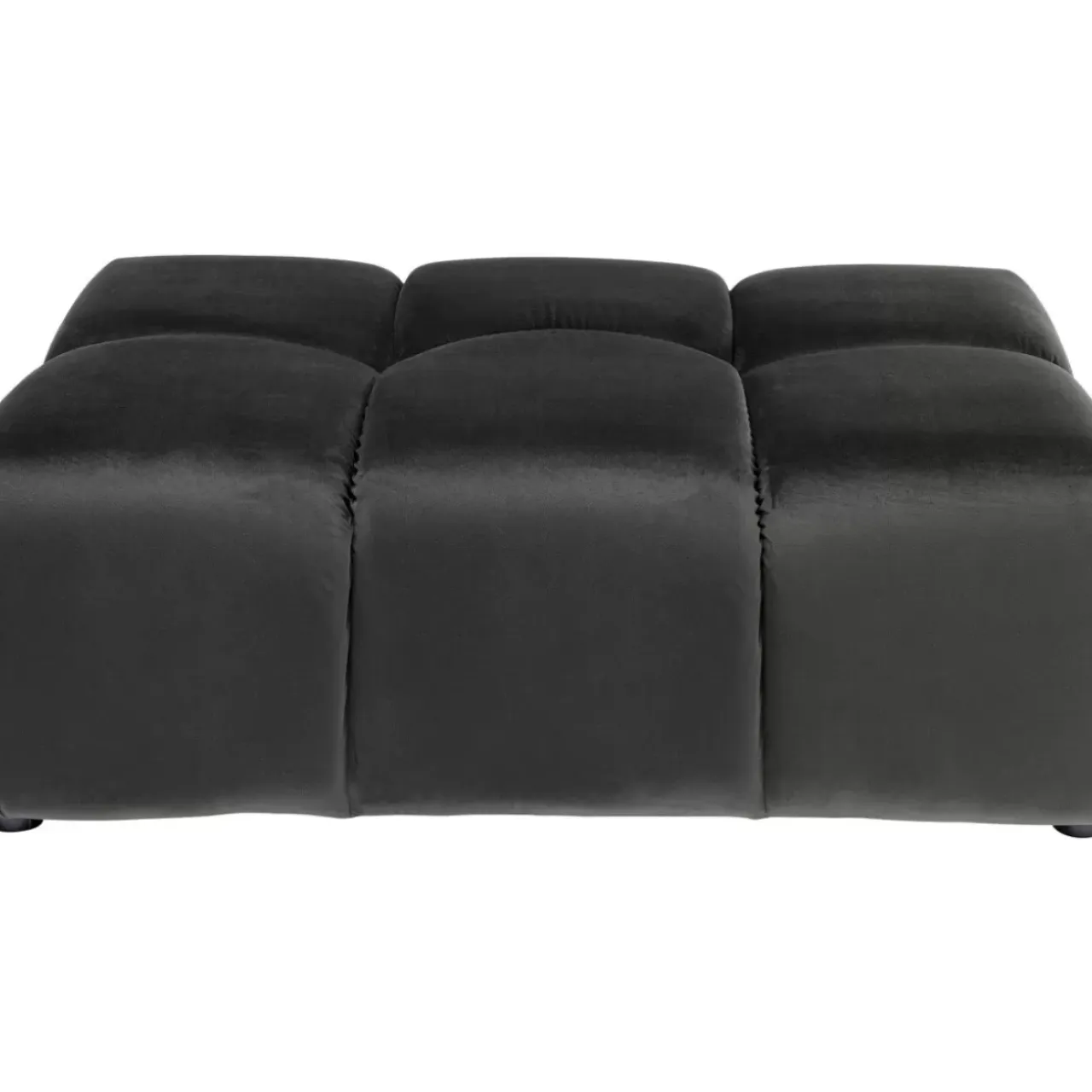 Sitzbänke-KARE Design Hocker Belami Velvet Grau 105X70Cm